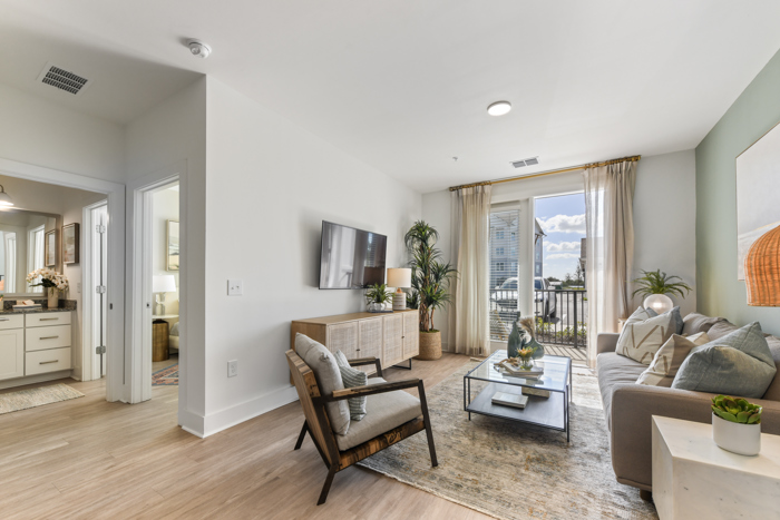living and bedroom hall