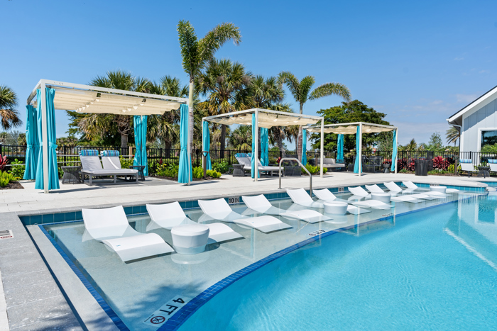 pool cabanas