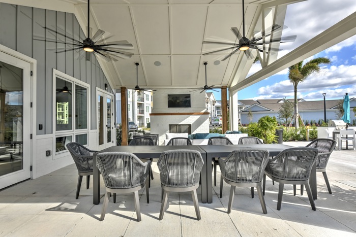 outdoor seating